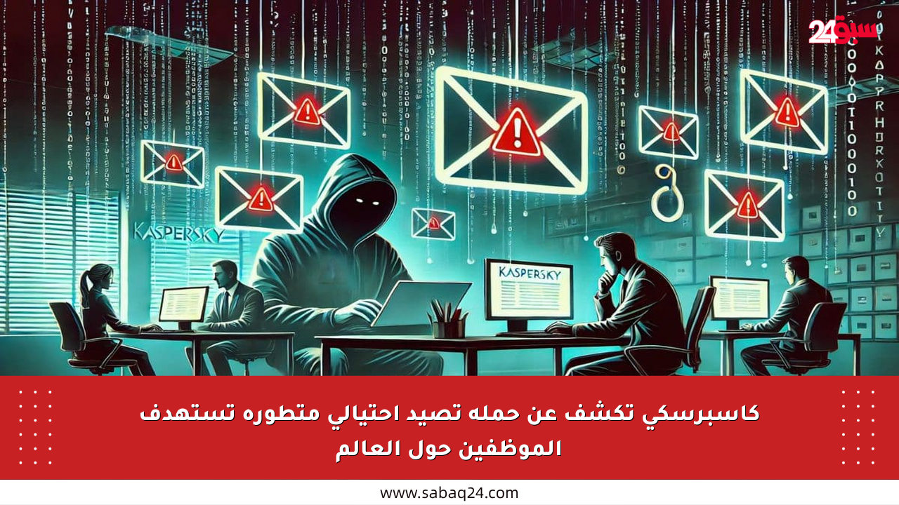 كاسبرسكي تكشف عن حملة تصيد احتيالي متطورة تستهدف الموظفين حول العالم